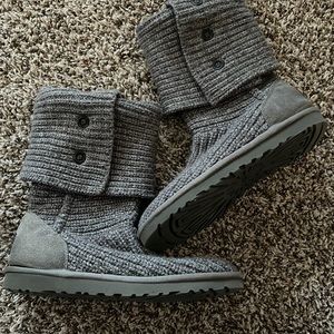 Women’s UGG classic Cardy sweater boots